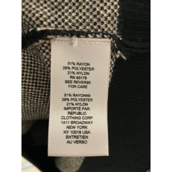 Catherine Malandrino Women's Black Brown Horse Print Sweater Varies NWT - Picture 10 of 10